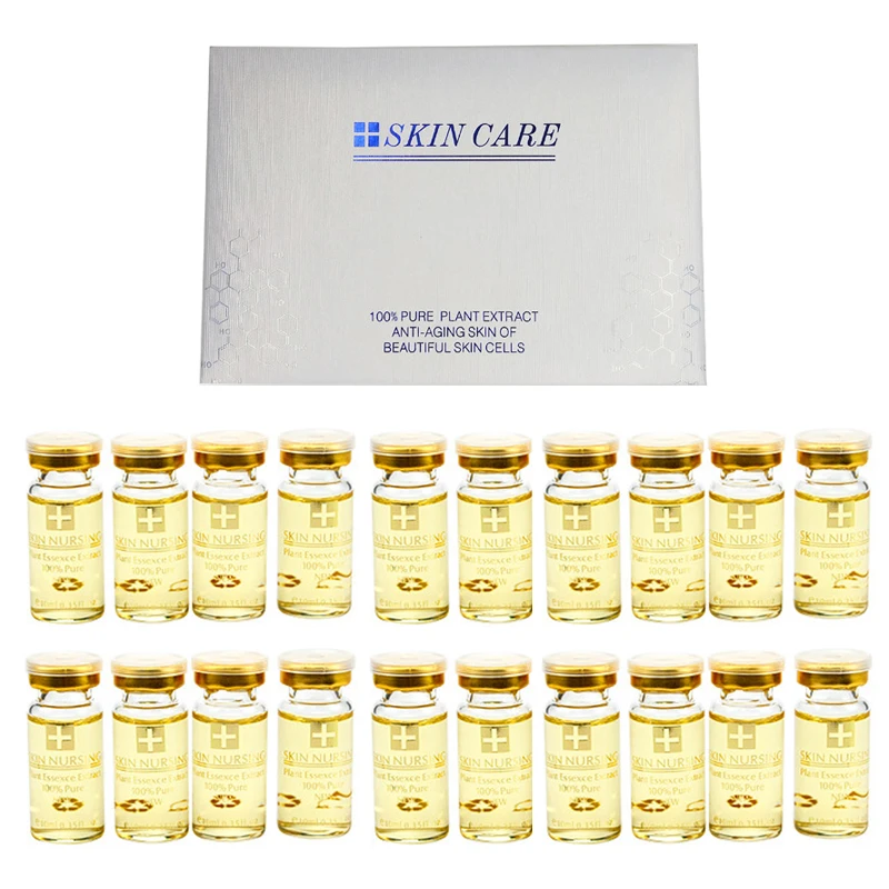 20pcs Korean Cosmetics Epidermal Growth Factor EGF Serum Face Care Acne Scar Wrinkle Removal Cream Spot Repair Firming Skin Care