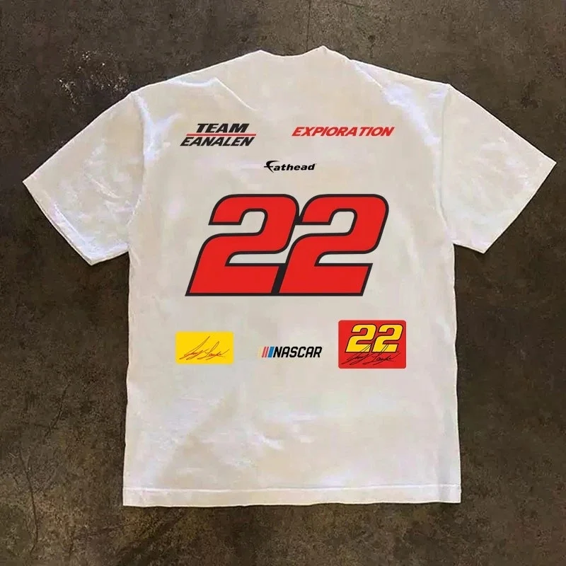 

Новая летняя мужская повседневная уличная одежда больших размеров с 3D-принтом в американском стиле и короткими рукавами, дышащий и быстросохнущий топ