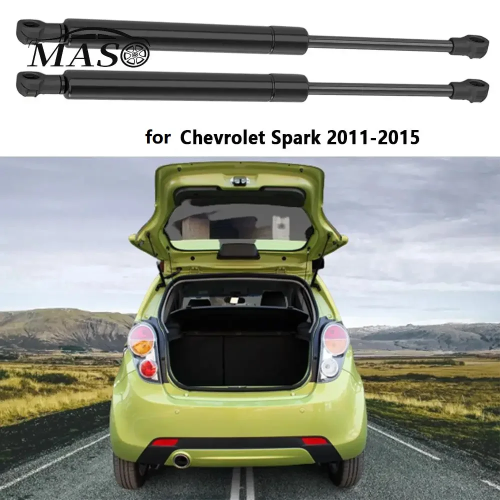 2 sztuki 370N Podnośniki gazowe tylnej klapy bagażnika Sprężyny podnośników do Chevrolet Spark 2011 2012 2013 2014 2015 95962016