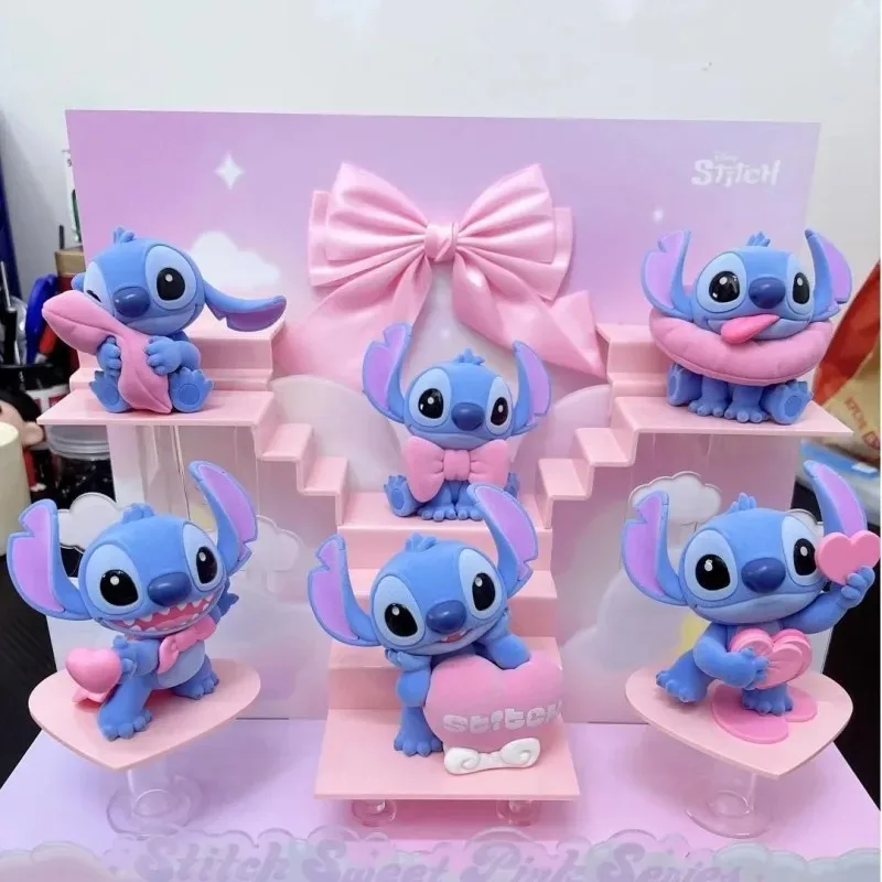 غرزة صندوق أعمى وردي دافئ تحصيل تمثال لعبة عصرية هدية عيد ميلاد يتدفقون دمية الديكور #6