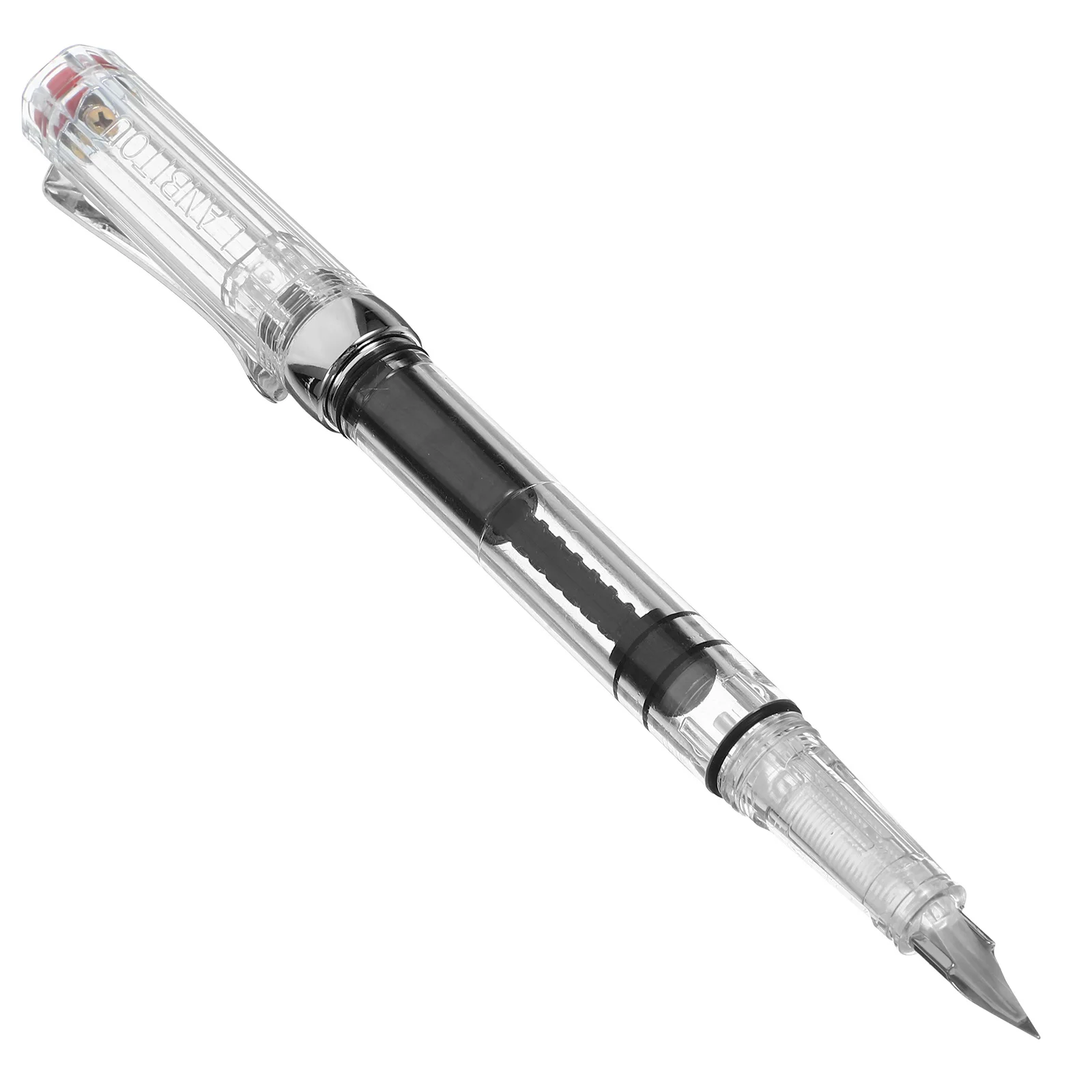 

Sturdy Fountain Pen Compact Lightweight Smooth Writing Tool For Calligraphy Home Reusable Portable Ink