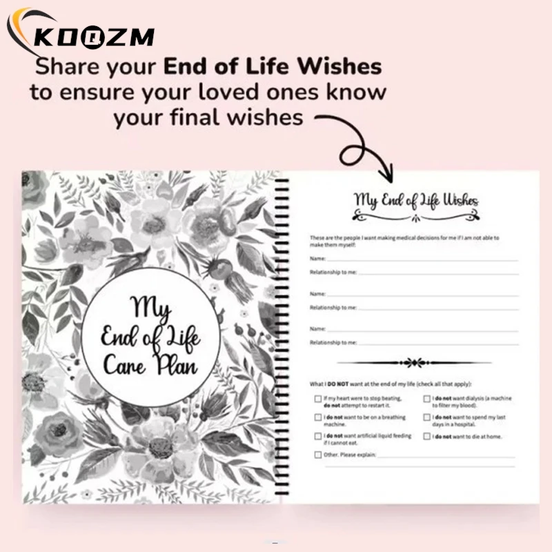 Imagem -02 - Sou Dead End of Life Planner Notebook eu Estou Morto Agora Que Planejador Livro Arranjos Finais Quando Gone Workbook eu