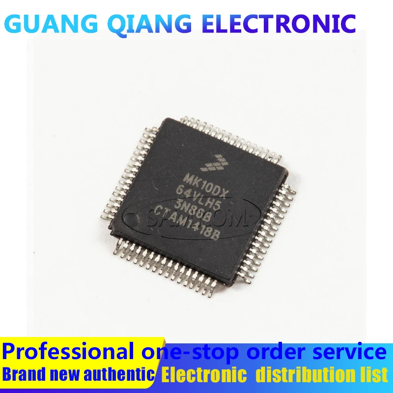 

1PCS MK10DX64VLH5 IC MCU 32BIT 64KB FLASH 64LQFP