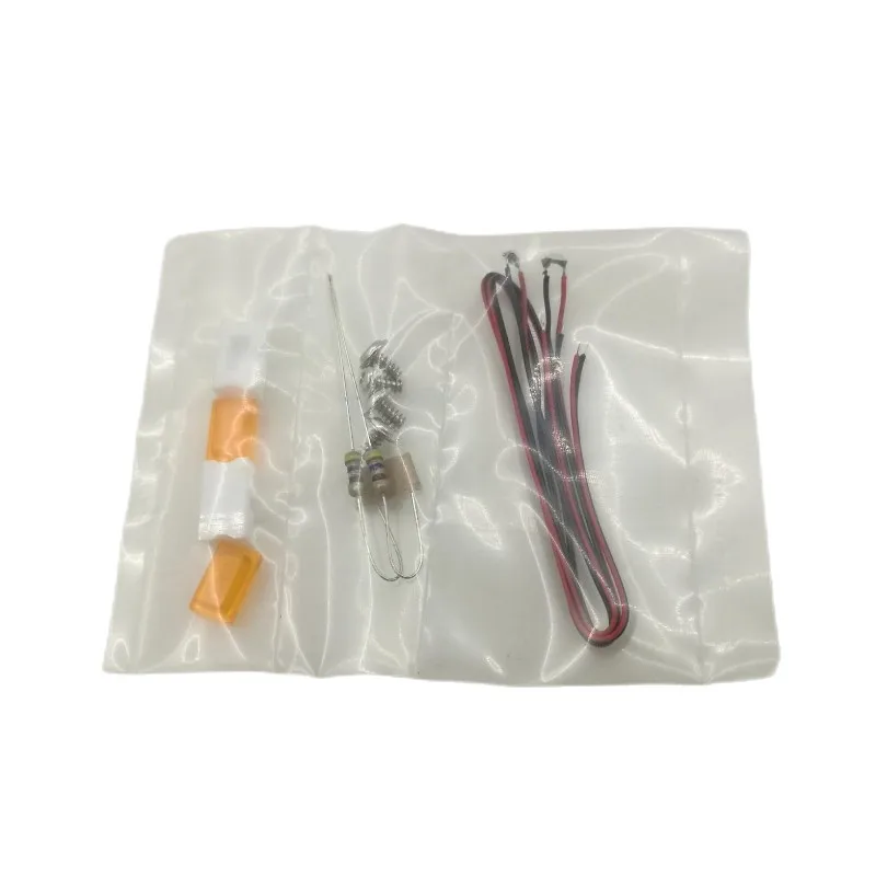 Side Lamp Decoration Bottom Lights For Tamiya 1/14 Truck Metal Stickers RC Cars Scania 56323 R620 R470 Tamiya LESU Accessories