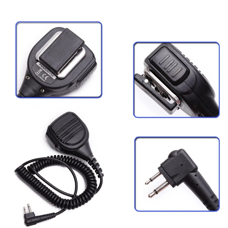 Radio Walkie Talkieradio 2 Pin Speaker Microphone For MOTOROLA Radios GP88S GP3688 GP2000