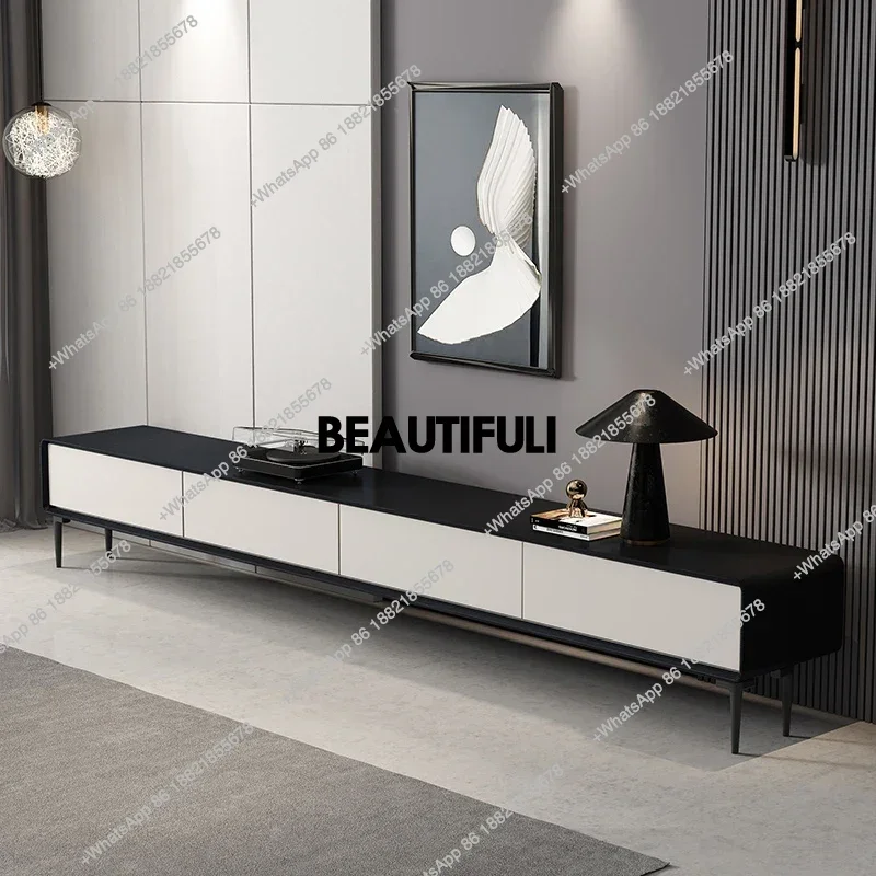 

Modern Style Glamour TV Stand Minimalist European Elegant Tv Table Storage Design Mueble De Sala Modernos Home Furniture
