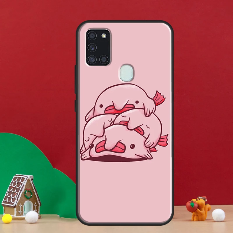 Blobfish Case For Samsung Galaxy A54 A34 A14 A51 A71 A50 A52S A12 A22 A32 A52 A53 A33 A13 Cover Coque