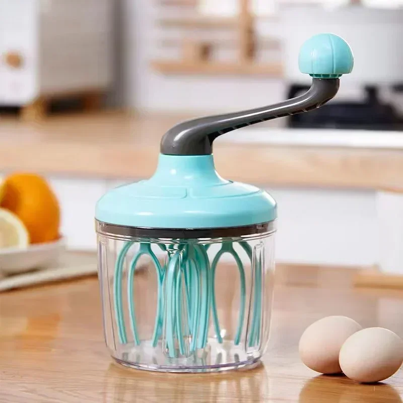 

Multifunctional Manual Whisk Semi-automatic Egg White Cream Cake Egg Hand Mixer Hand Crank Beater Household Ferramentas Cocina