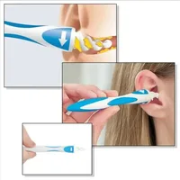 Ear Wax Remover Tool Ear Cleaner With Soft Silicone 16 Replacement Tips Simply To Grab Extract Earwax 4