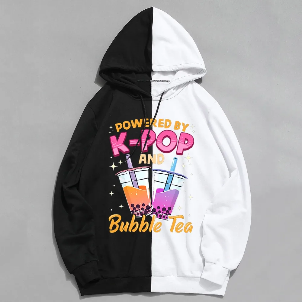 Lazy Bubble Tea Corgi Hoodies Cartoon Anime Boba Corgi Women Sweatshirt Unisex Long Sleeve Harajuku Streetwear Pullover Sudadera