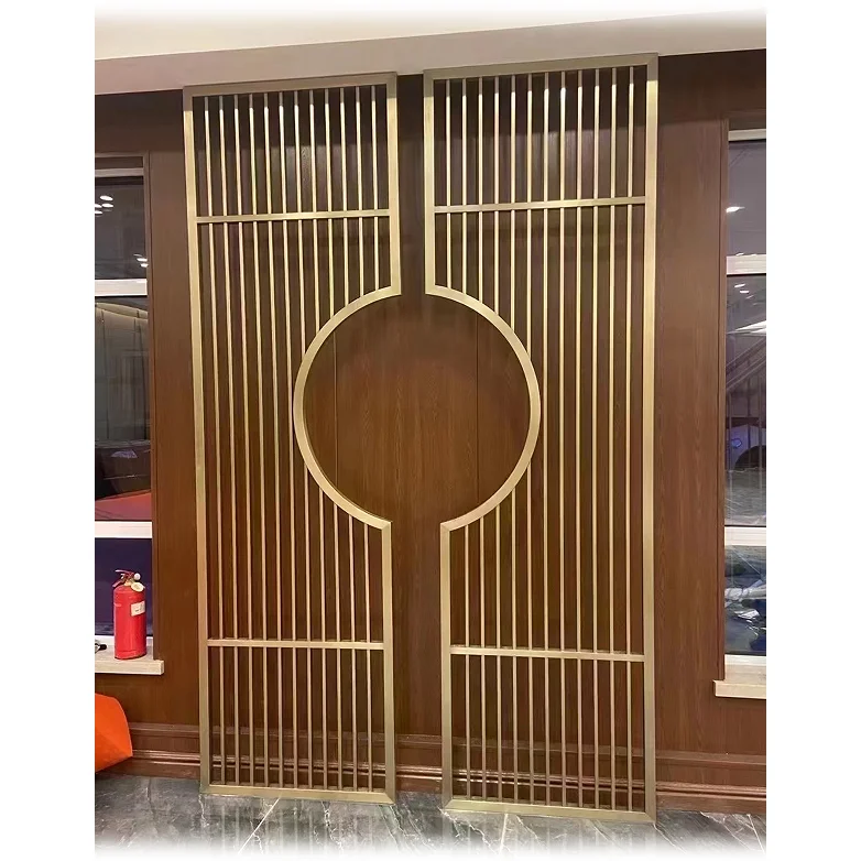 Metal Living Room Divider Partition Wall Divider Partition Panel Separator Screen & Room Divider for Living Room Home