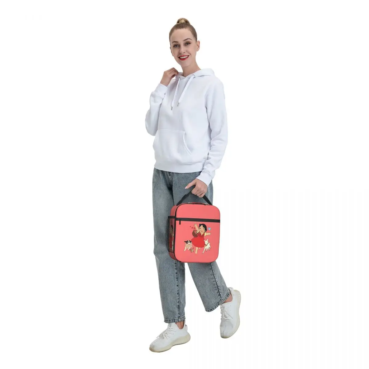 Heidi The Girl From The Alps borsa termica per borse da pranzo Contenitore per pasti portatile Lunch Box Tote Food Handbags Beach Picnic