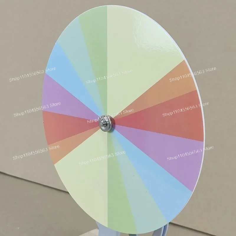 Hand-Cranked Newton's Seven-Color Disc - Physics Light Synthesis Teaching Tool for Student Experiments