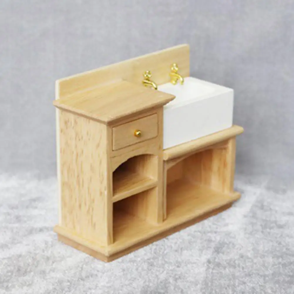 

Durable Miniature Wash Basin Miniature Furniture Small Mini Wash Basin Dollhouse Wash Basin Kids Toy