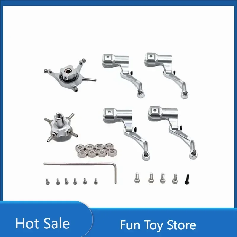 

RC Helicopter Swashplate Set with Bearing Replaces Spare Part for WLToys K124 K170