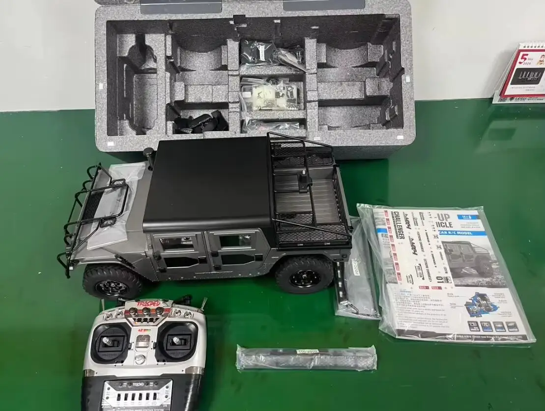 

1/10 HG 4*4 U.S Civilian P415 RC Car Servo ESC Motor Radio Model Remote Control Cars Vehicle Hobby Toys for Boys