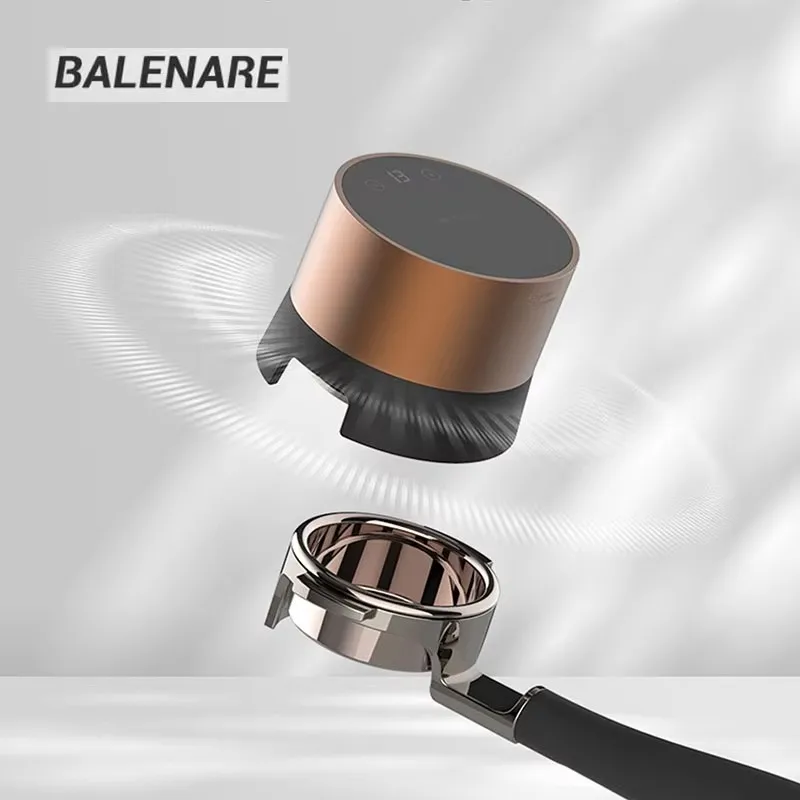 

Balenare Intelligent Electric Powder Press Automatic Constant Force Portable Mini Espresso Coffee Tamper Coffee Accessories58MM