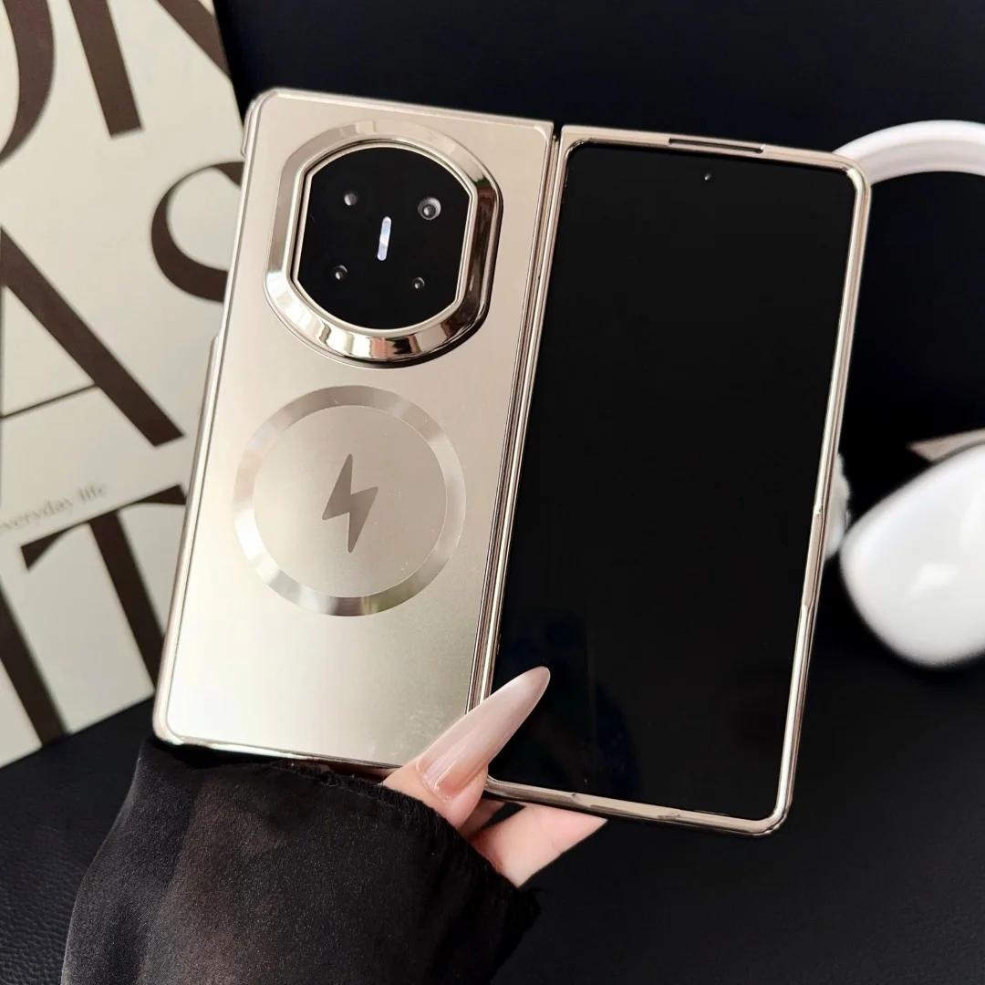 For Huawei Mate X7 X6 X5 X3 Case Shockproof Protector Fashion Plated AG back Lightning Magsafe Circle Protector Phone Cover view 4