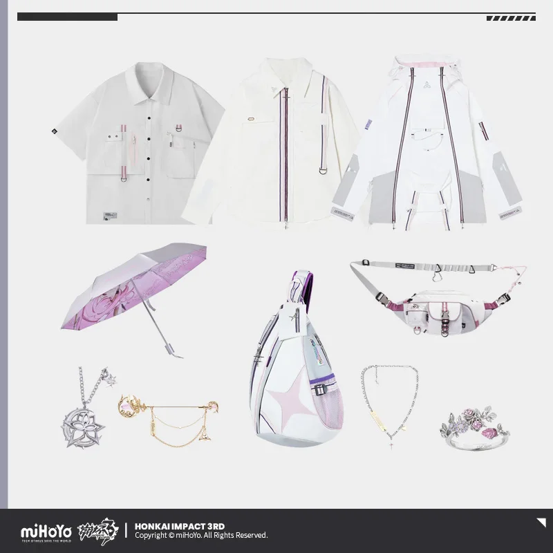 

Официальный товар Sunsyea Honkai Impact 3rd miHoYo, оригинальная аутентичная одежда Elysia