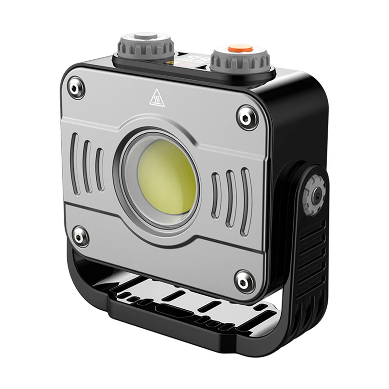 

COB LED Camping Lamp Stepless Dimming Floodlight Rechargeable High Bright Outdoor Tent Portable Magnetic Emergency Work Lamp