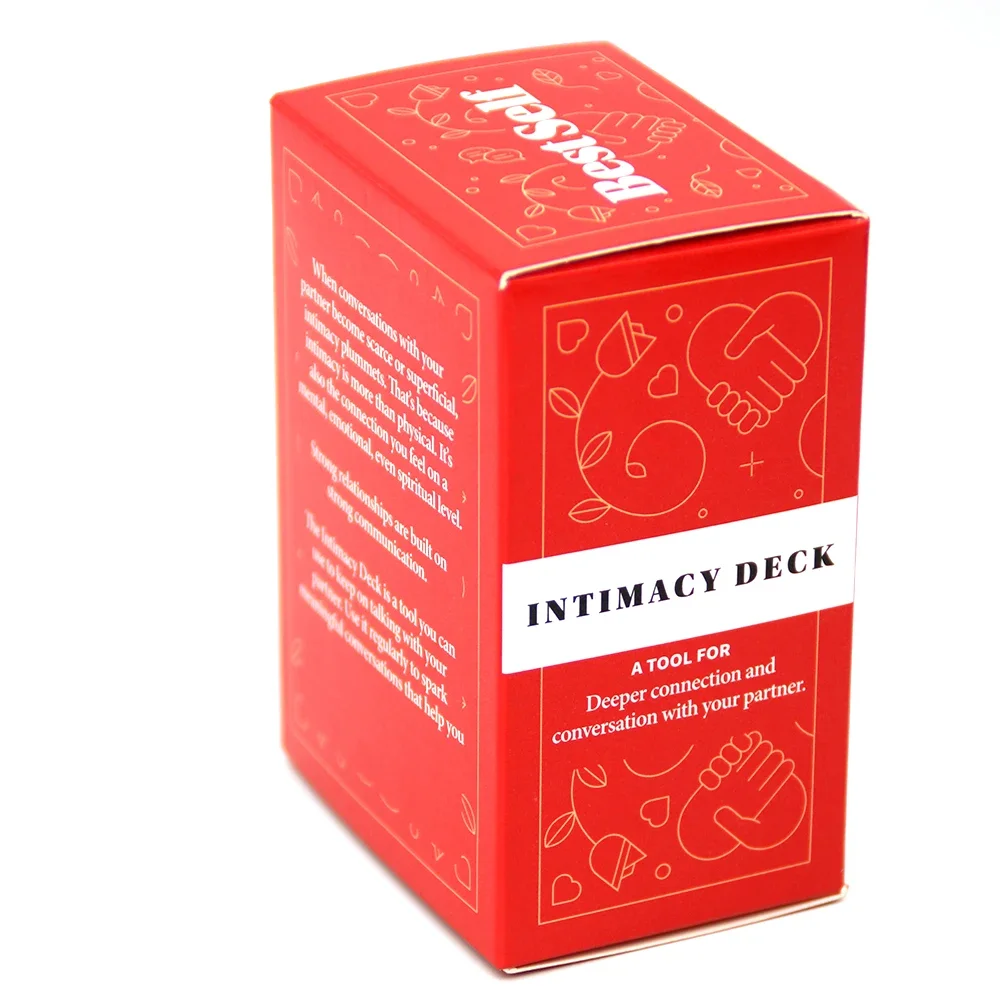 Intimacy Deck 150 Relationship Building Conversation Starters, Meaningful Couple Games-Perfect Romantic Card Games for Couples