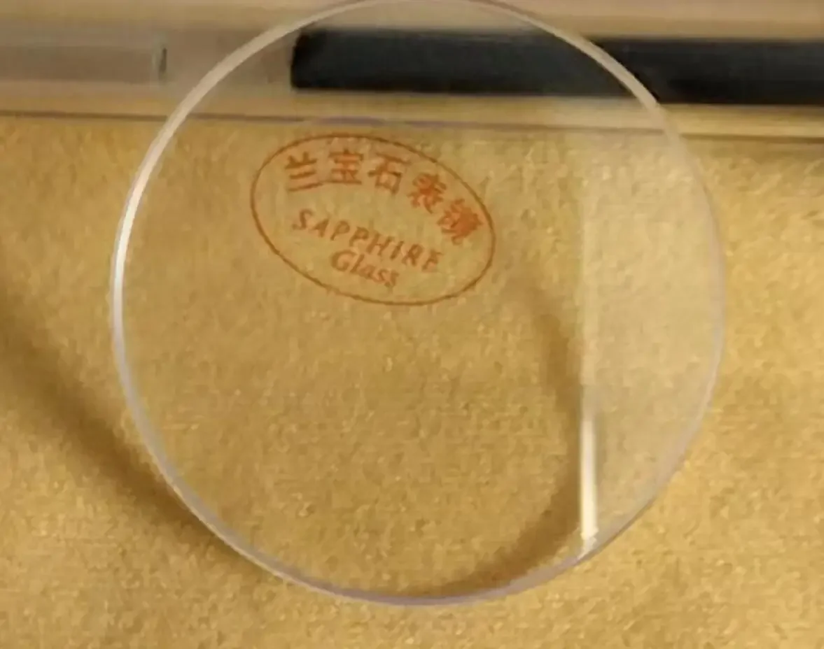 3.0mm Thickness Flat Sapphire Watch Glass 29mm Diameter Round Watch Crystal T6104