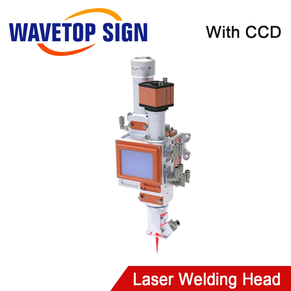 2KW 3KW Fiber Laser Double Pendulum Automatic Wire Feeding Welding Head Integrated CCD Vision for Fiber Laser Welding Machine