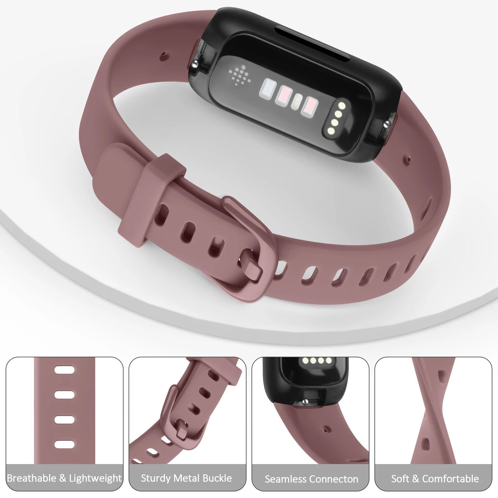 Pulseira tpu macia para fitbit inspire 3/inspire 2 banda pulseira inteligente nova cor para fitbit inspire 2 3 cinta