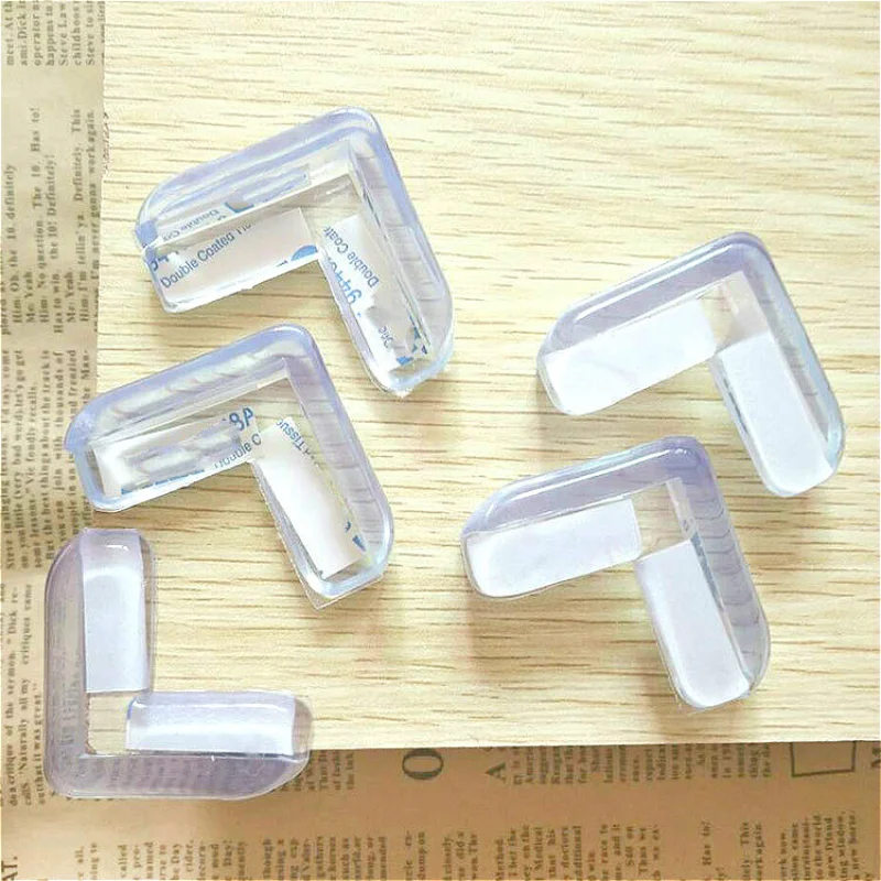 4Pcs Child Baby Safety Silicone Protector Table Corner Edge Protection Cover Children Anticollision Guards