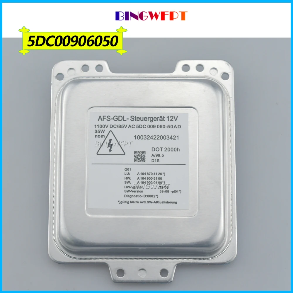 

OEM 5DC009060-50 5DC00906050 Xenon Headlight Ballast Control Unit For Benz ML W164 GL X164 320 450 550 30L 4.6L 5.5L 2007-2012