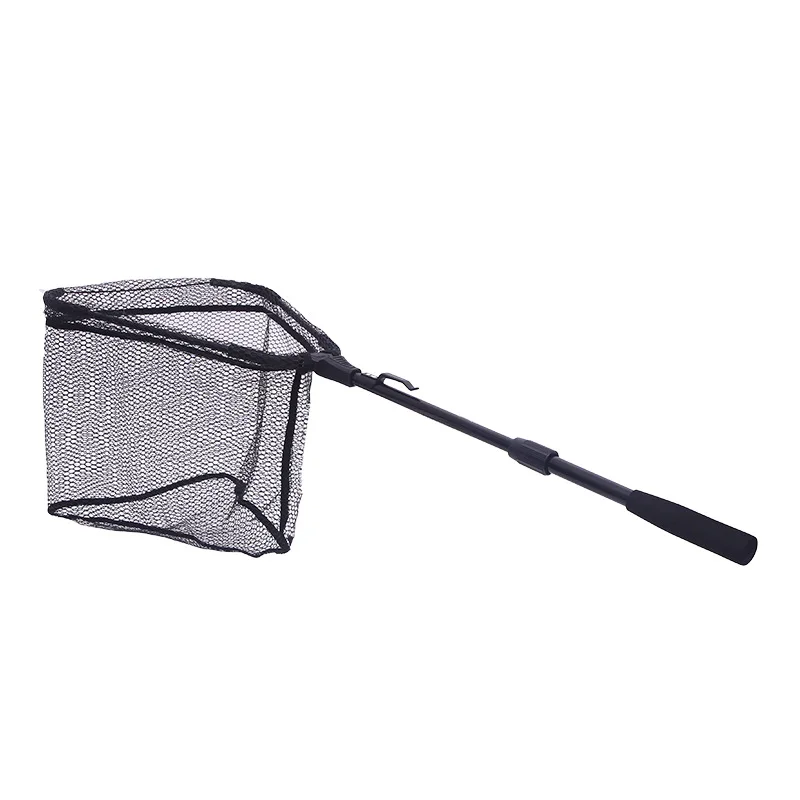 

Triangular folding telescopic handwritten net carbon fishing net reinforced fishing net