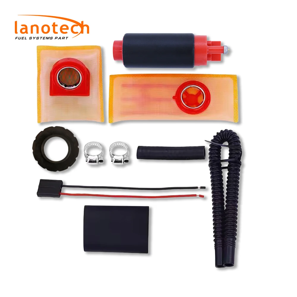 Hochleistungs-GSS340-Kraftstoffpumpe 340LPH Hochdruck-Kohlenstoffkommuteur mit hohem Durchfluss und hohem Druck für E85-Ethanol-Alkohol-Benzinfabrik