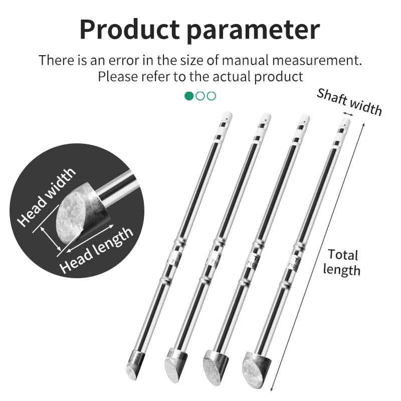 LUXIANZI T12 Soldering Iron Tips Welding Tools 6C/8C/10C/12C For T12 Soldering Station Constant Temperature Soldering Iron Head