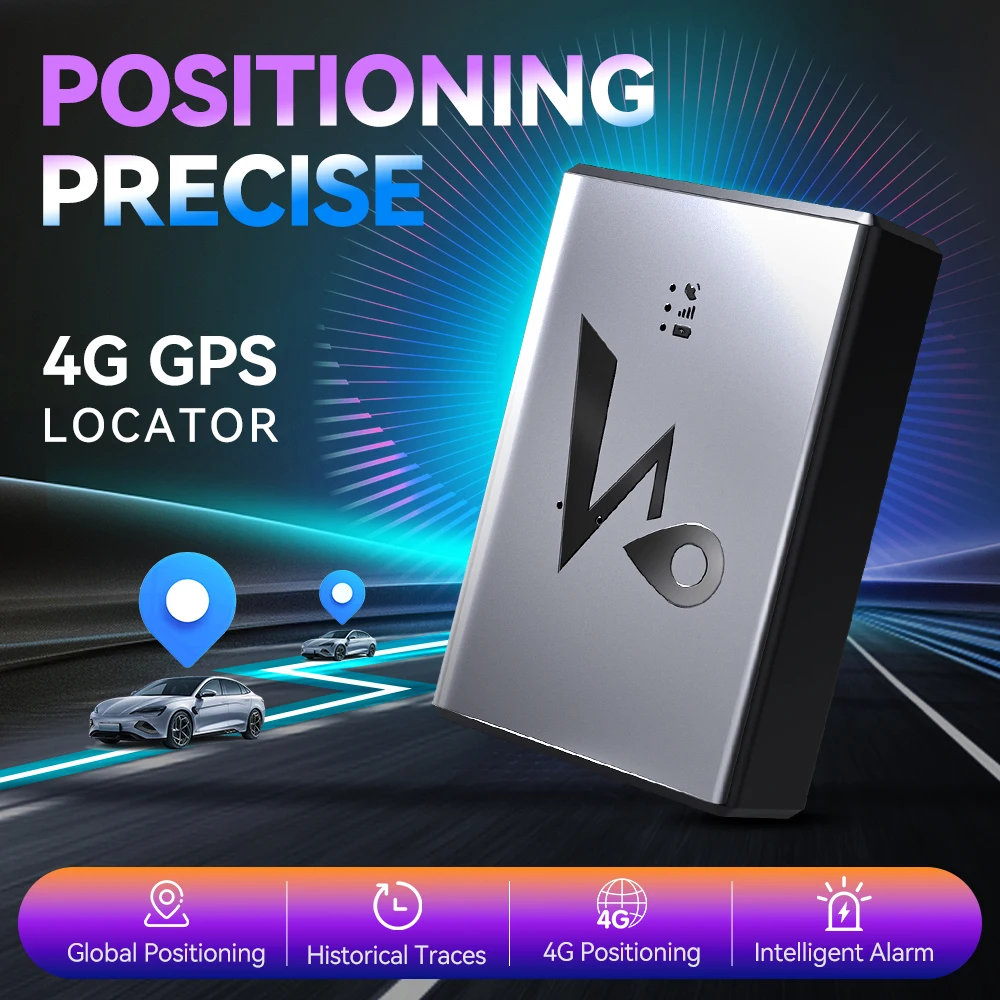 

4G GPS Tracker Real-time Locator Anti-theft Location Tracker Mini Magnetic GPS Tracker Vehicle GSM GPRS Tracker Locator for Car