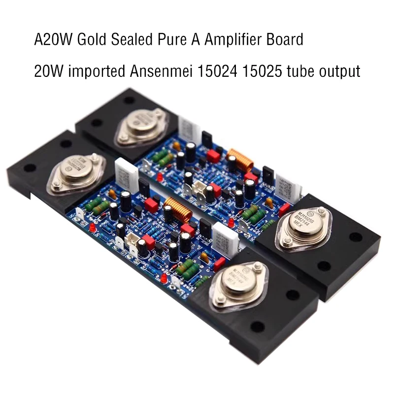 

A20w Pure Class A Amplifier Board For Music * Fax Circuit Class A Fever Level Anson Usd Sealed Tube King Hifi Amplifier Board
