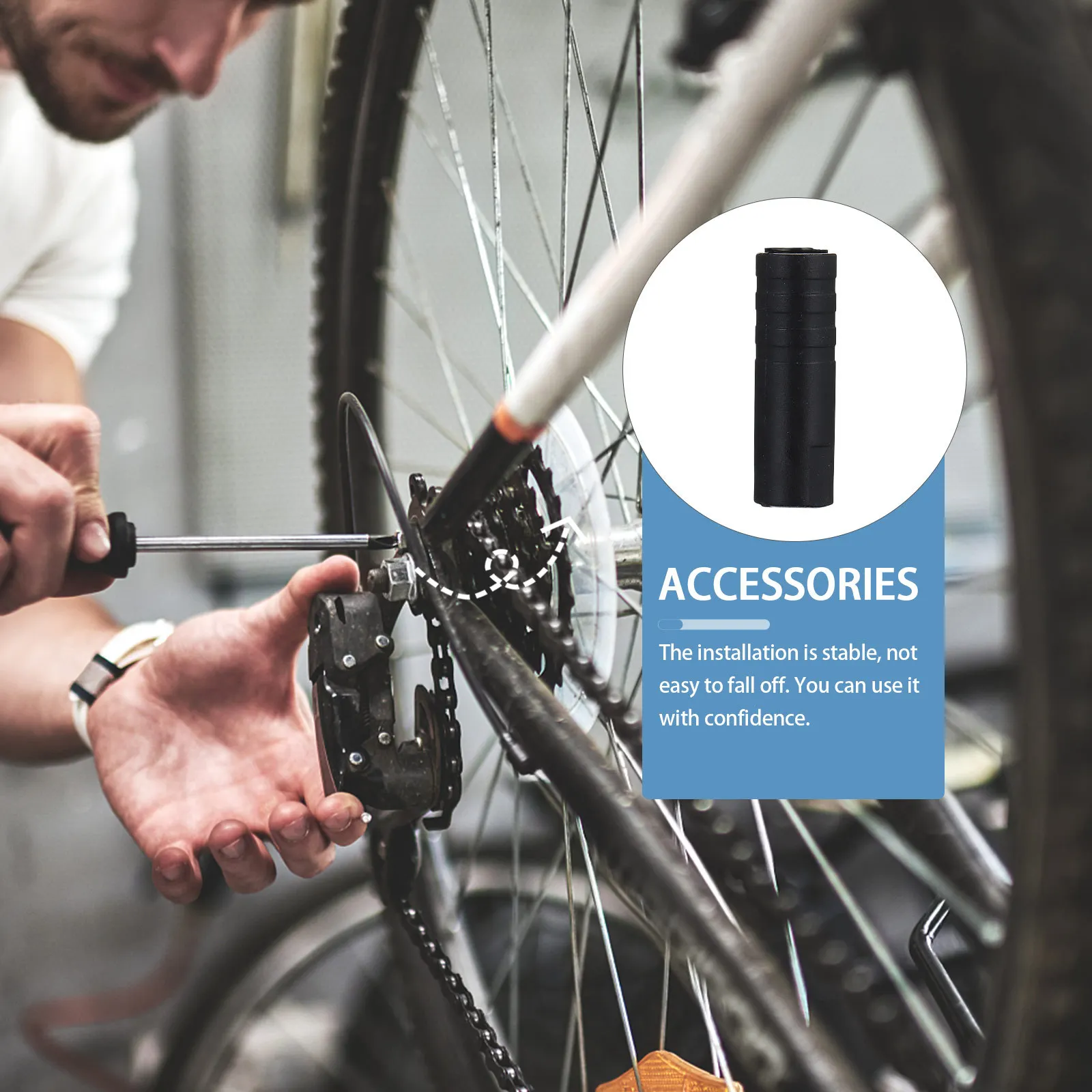 

100Pcs Brake Cable Tip Wraps High Performance Plastic Brake Line Protectors Lightweight Small Size Ideal for Bicycle Maintenance