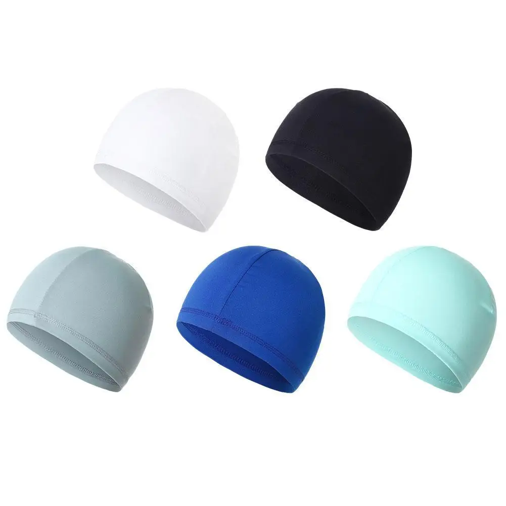 Summer Cycling Beanie Men Cap Quick-Dry Elastic Bicycle Anti-UV Fishing Breathable Run Sports Cap  Helmet Liner Cap