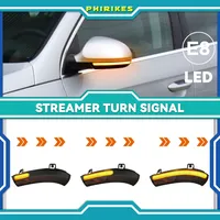 2pcs For VW GOLF 5 GTI V MK5 Jetta Passat B5.5 B6 Sharan Superb EOS Dynamic LED Turn Signal Light Side Wing Mirror Indicator