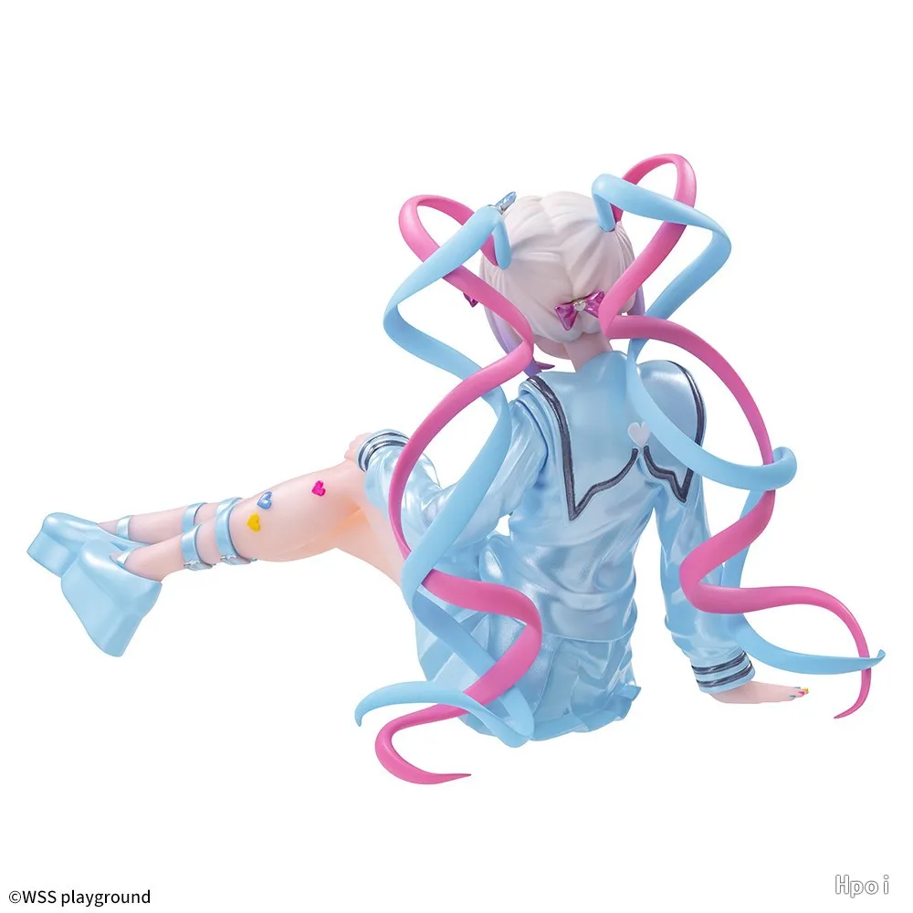 10cm Needy Girl Overdose Anime Figure Parade KAngel Noodle Pressure Action Figures Virtual Uploader Model Ornaments Toys