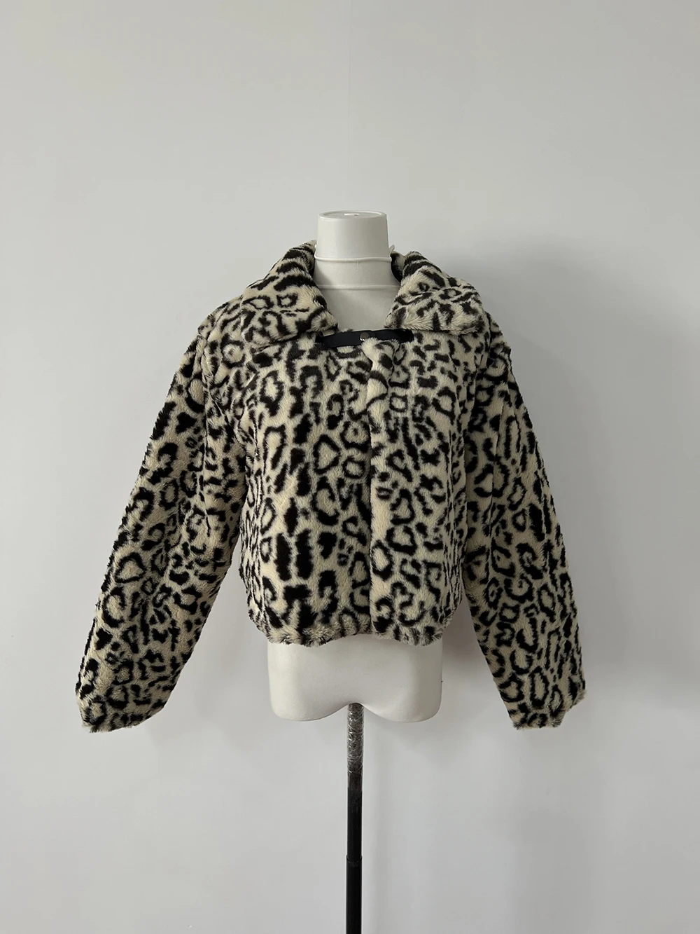 Small Leopard Print Color Warm Jacket Women 2024 Autumn and Winter New Loose Fur Coat Casaco Feminino Winter Clothes Women