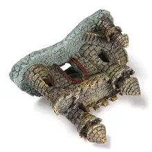 Resin Castle Fish Tank Decoration #5