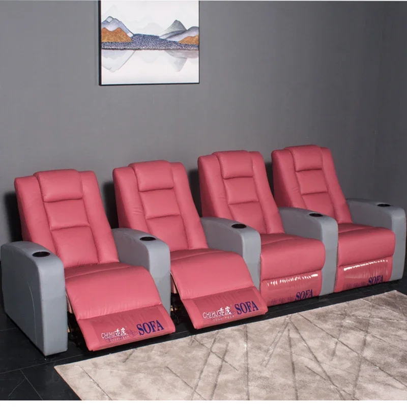 Living Room Modern Electric Combination Seat Home Theatre Cinema Vip Sofa