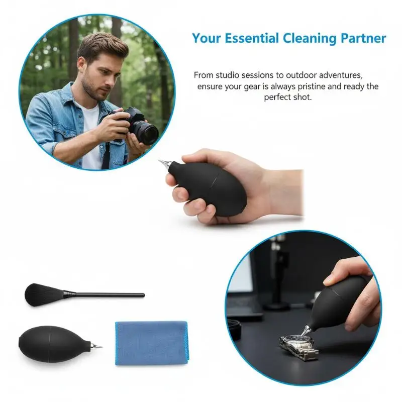 Powerful Mini Air Duster – No Battery Needed! Free Cleaning of Camera Sensors, Phone Ports & Sensitive Electronics