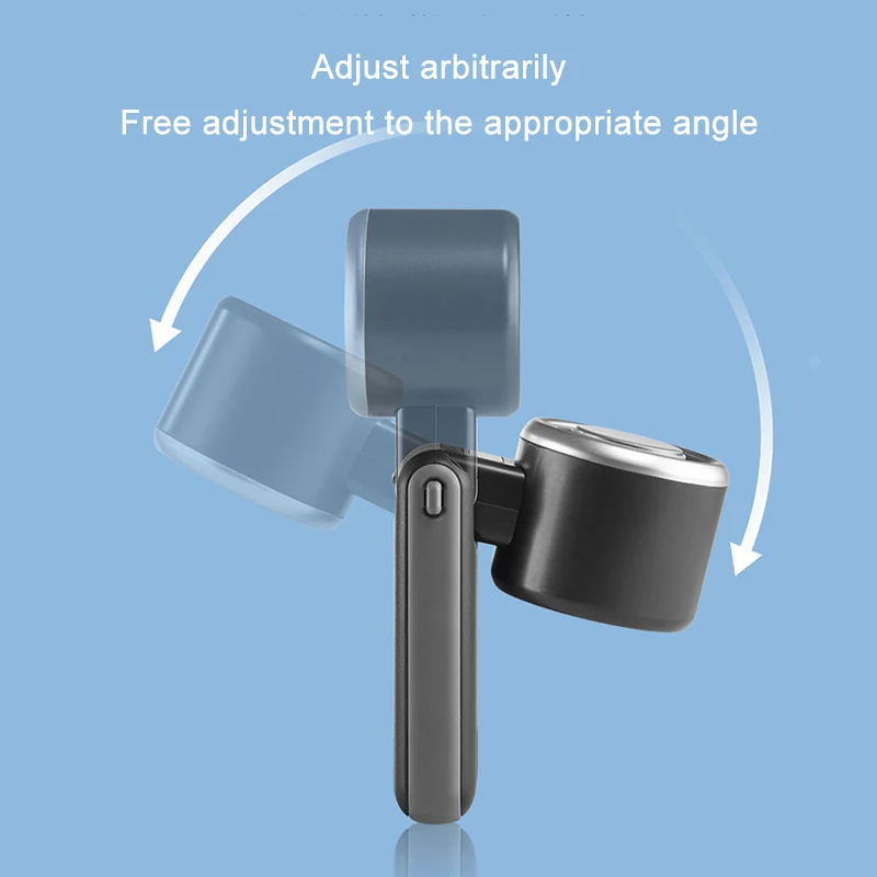 Portable Fan Mini Quiet Handheld Personal USB Rechargeable Fan Operated for Home Office Outdoor Travel, 1200mAh Hands Fans