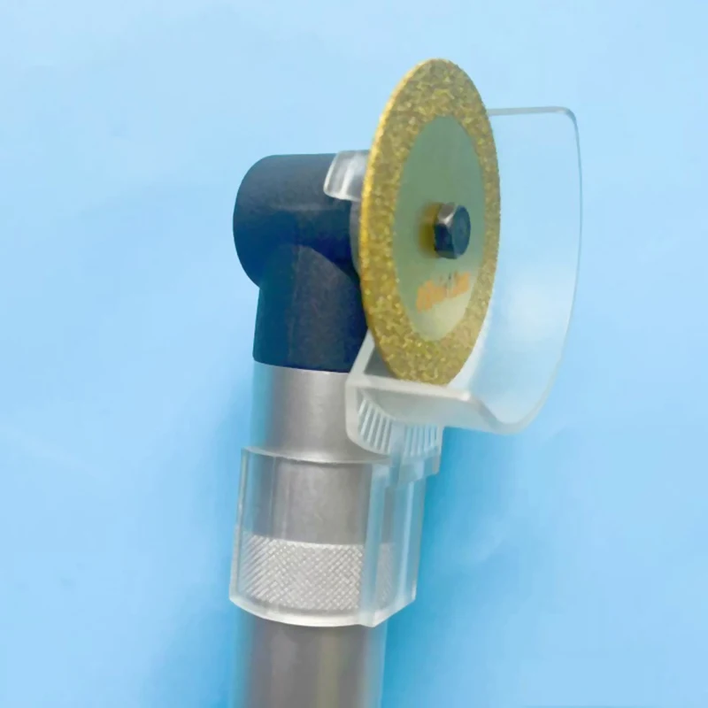 1Set Transparent Plastic Cover For Micro Angle Grinder 90° Electric Elbow Grinding Machine Elbow Engraving Polisher Accessory