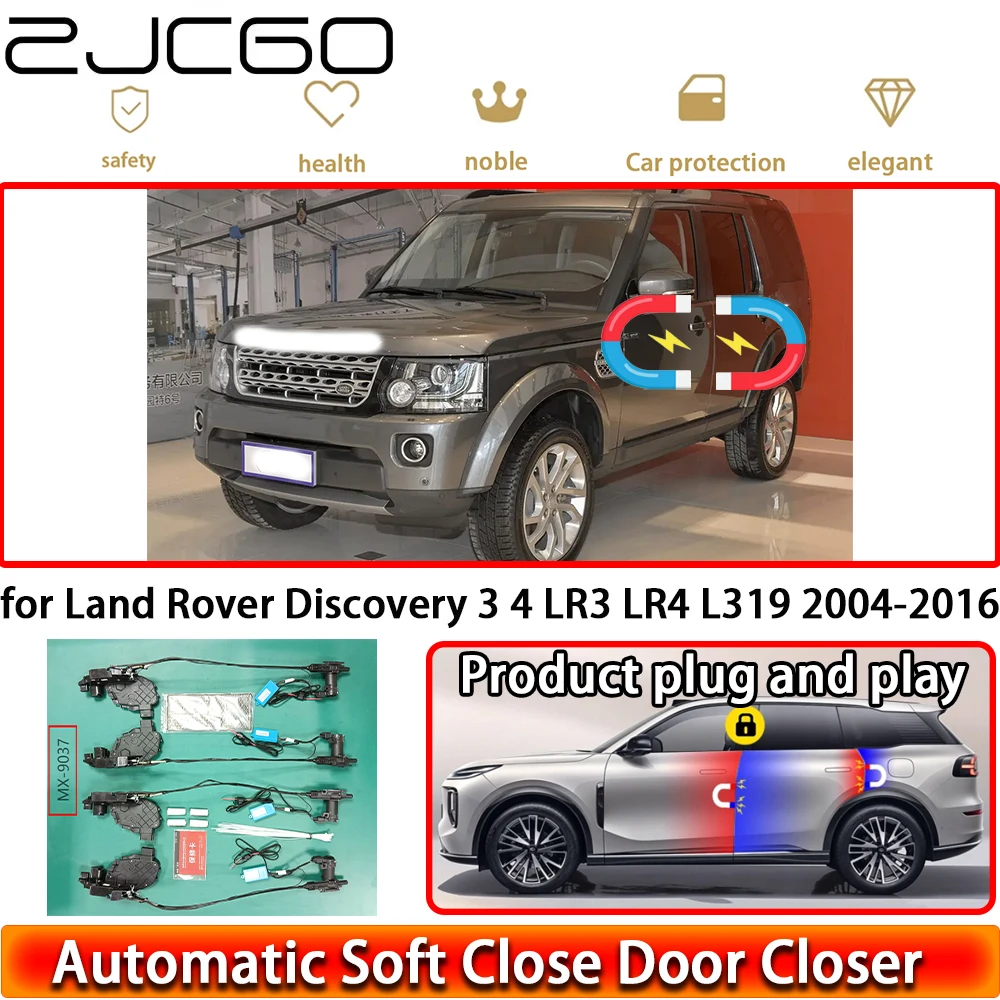 

for Land Rover Discovery 3 4 LR3 LR4 L319 2004-2016 OEM Soft Close Door Kit Power Closing Latch System Auto Pull Door Easy Close