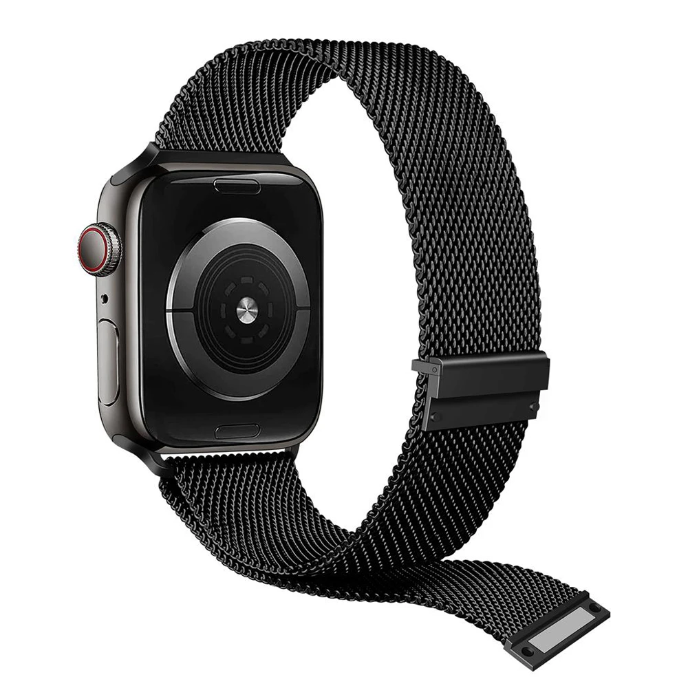 Magnetic Loop For Apple Watch Band 45mm 44mm 40mm 41mm 49mm 38mm 42mm 44 mm correa bracelet iWatch series 8 3 6 se 7 Ultra Strap