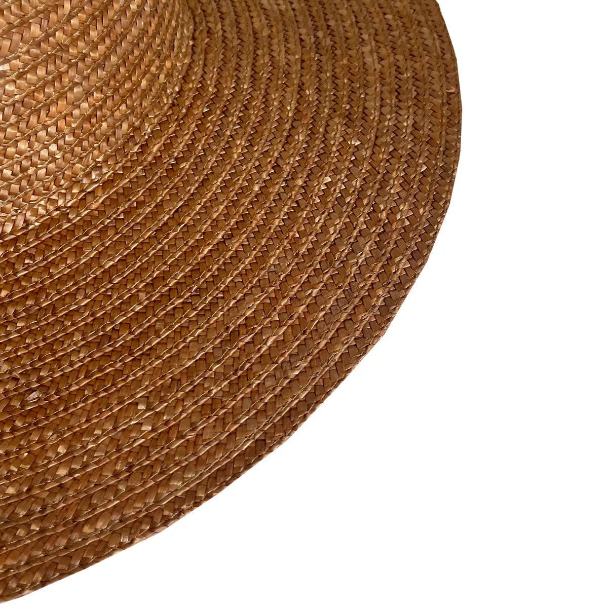 Large Brim Panama Straw Hat For Women High-end Straw Beach Hats Ladies Black Summer UV Hats Travel Sunscreen Outdoor Hat