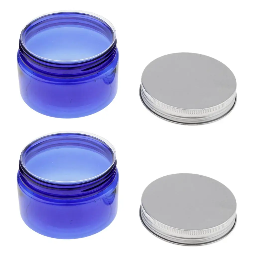 2 Cosmetische Lege Pot Cream Lippenbalsem Fles Container Schroefdeksel