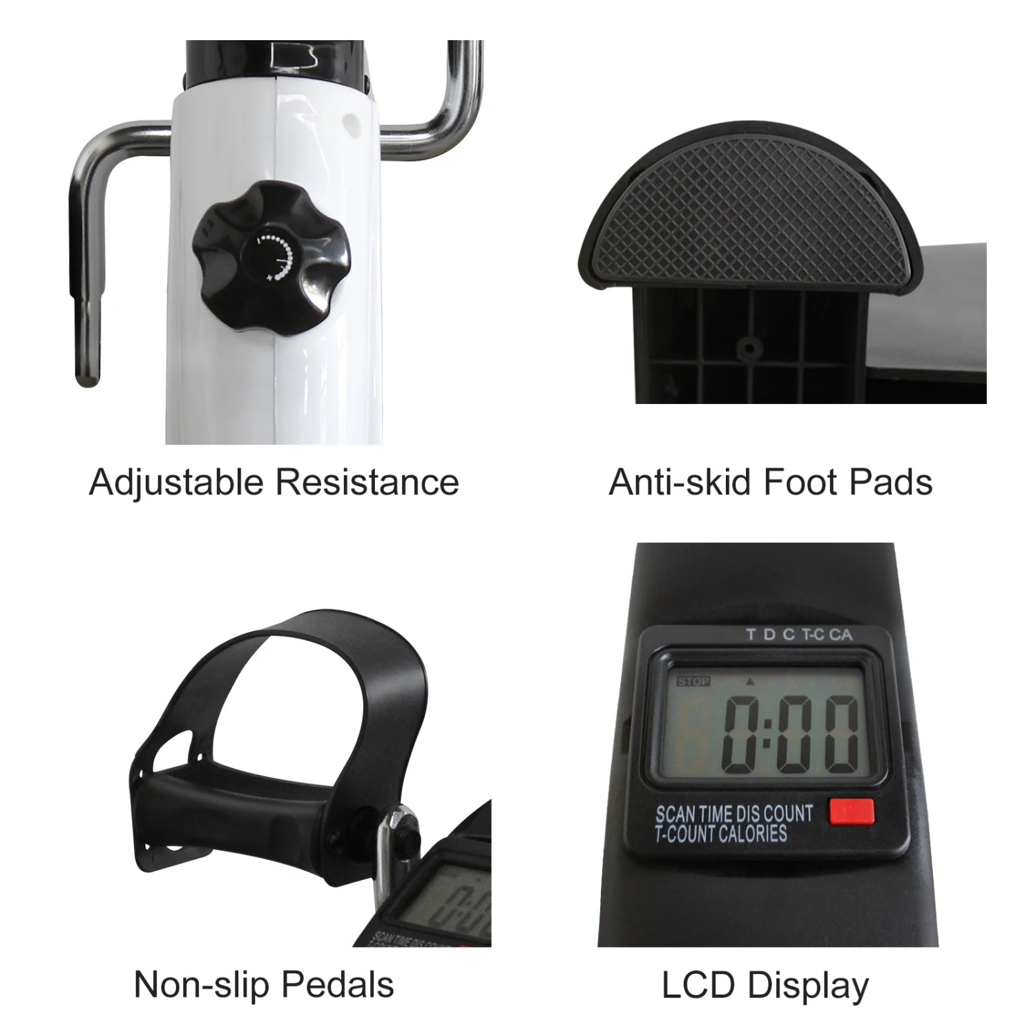 

Mini Exercise Bike Rehabilitation training walking machine home rehabilitation maximum weight 120KG with electronic display and